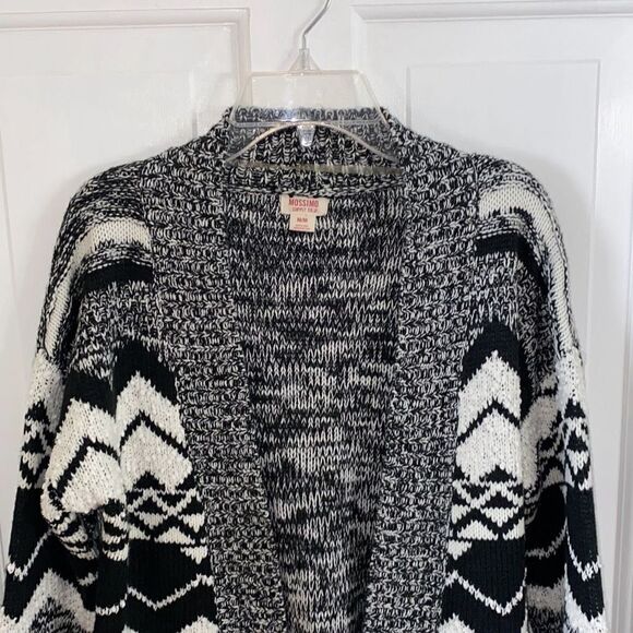 Mossimo open cardigan with tribal pattern size M - Picture 2 of 12